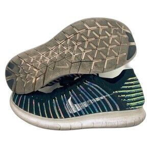 Nike Free RN Flyknit - Women's Sz 7 - Rainbow Running/Jogging Shoes - 831070-003
